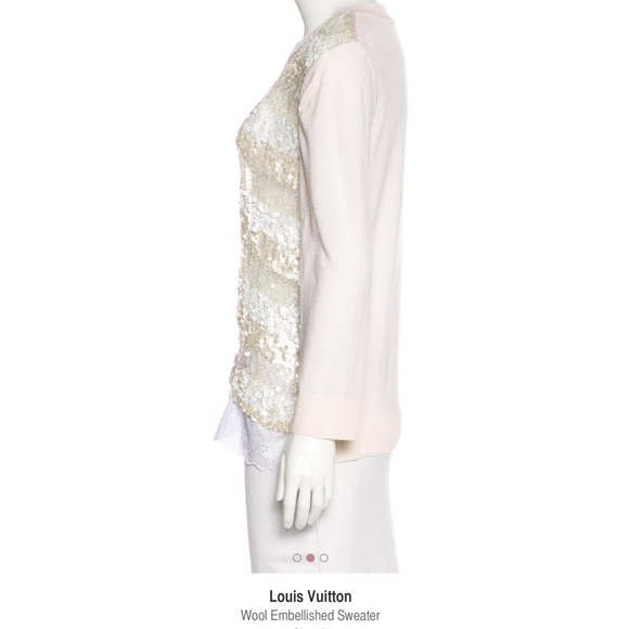 🔥Louis Vuitton Embellished Sweater 🔥 Special Edition - Picture 3 of 6